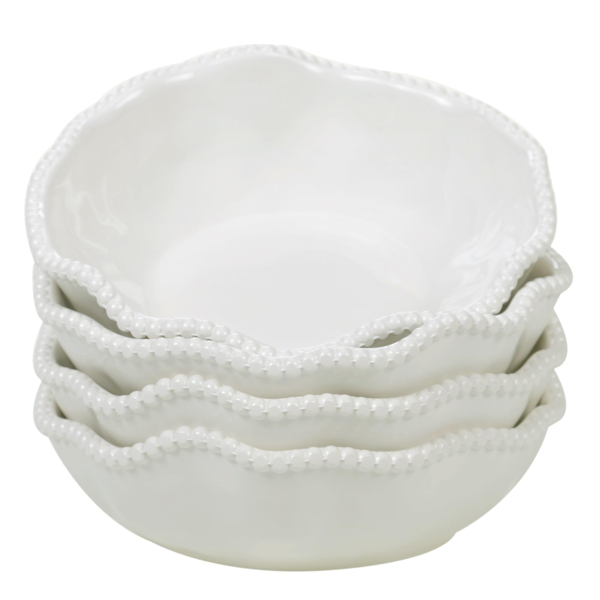 Certified International Perlette assiettes emboîtées rangement compact et gain de place