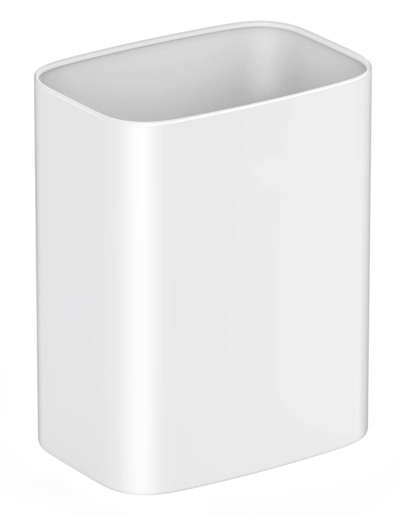 Cesun poubelle face avant blanche, design compact et discret