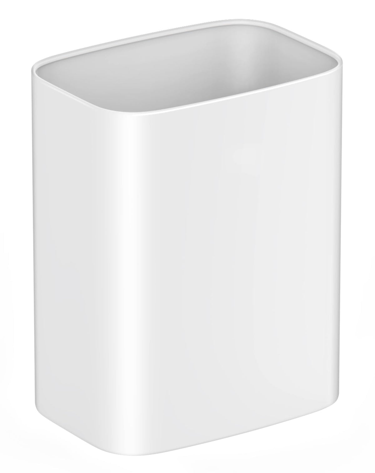 Cesun poubelle face avant blanche, design compact et discret