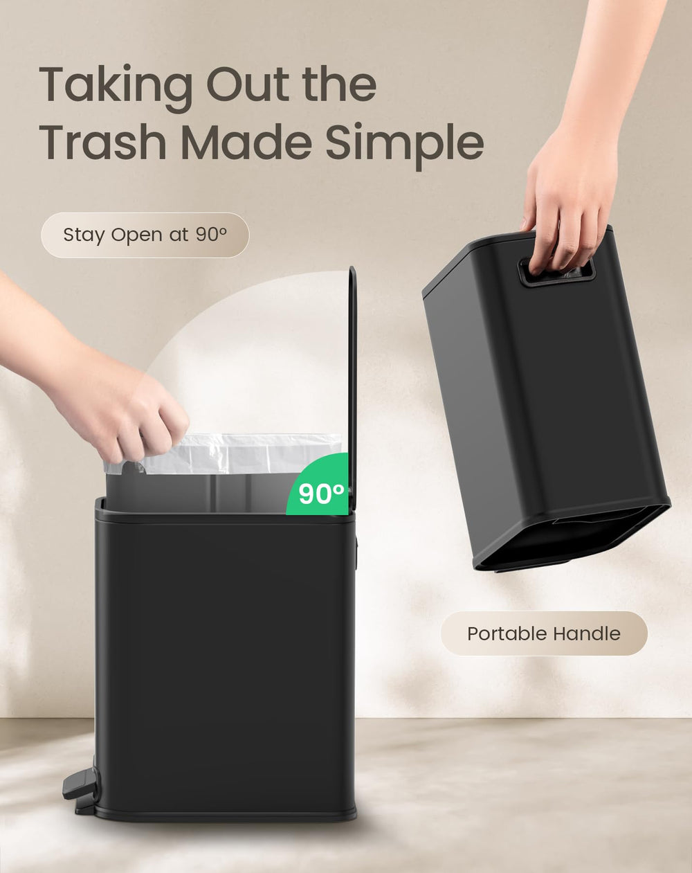 Cesun profil étroit placé entre lavabo et meuble pour optimisation d'espace