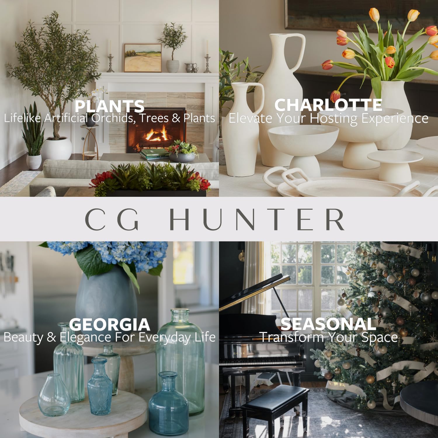 CG Hunter couronne décorée style festif démontrant personnalisation simple