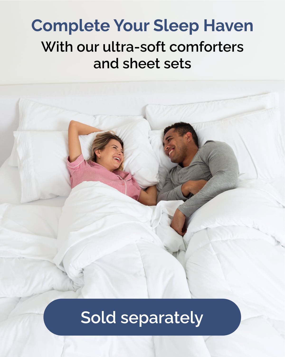 CGK Linens étiquette d'entretien indiquant lavage machine et séchage facile