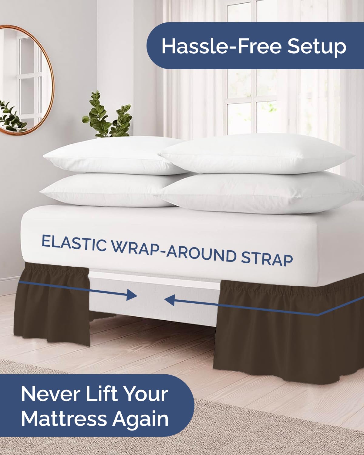 CGK Linens gros plan microfibre douce durable offrant confort et tenue