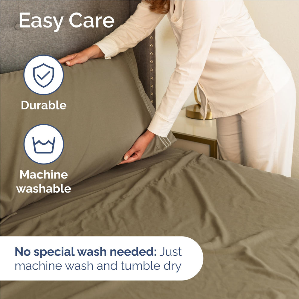 CGK Unlimited draps à côté d'un mètre illustrant compatibilité avec matelas épais