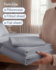 CGK Unlimited drap-housse avec poche profonde, maintien sûr du matelas