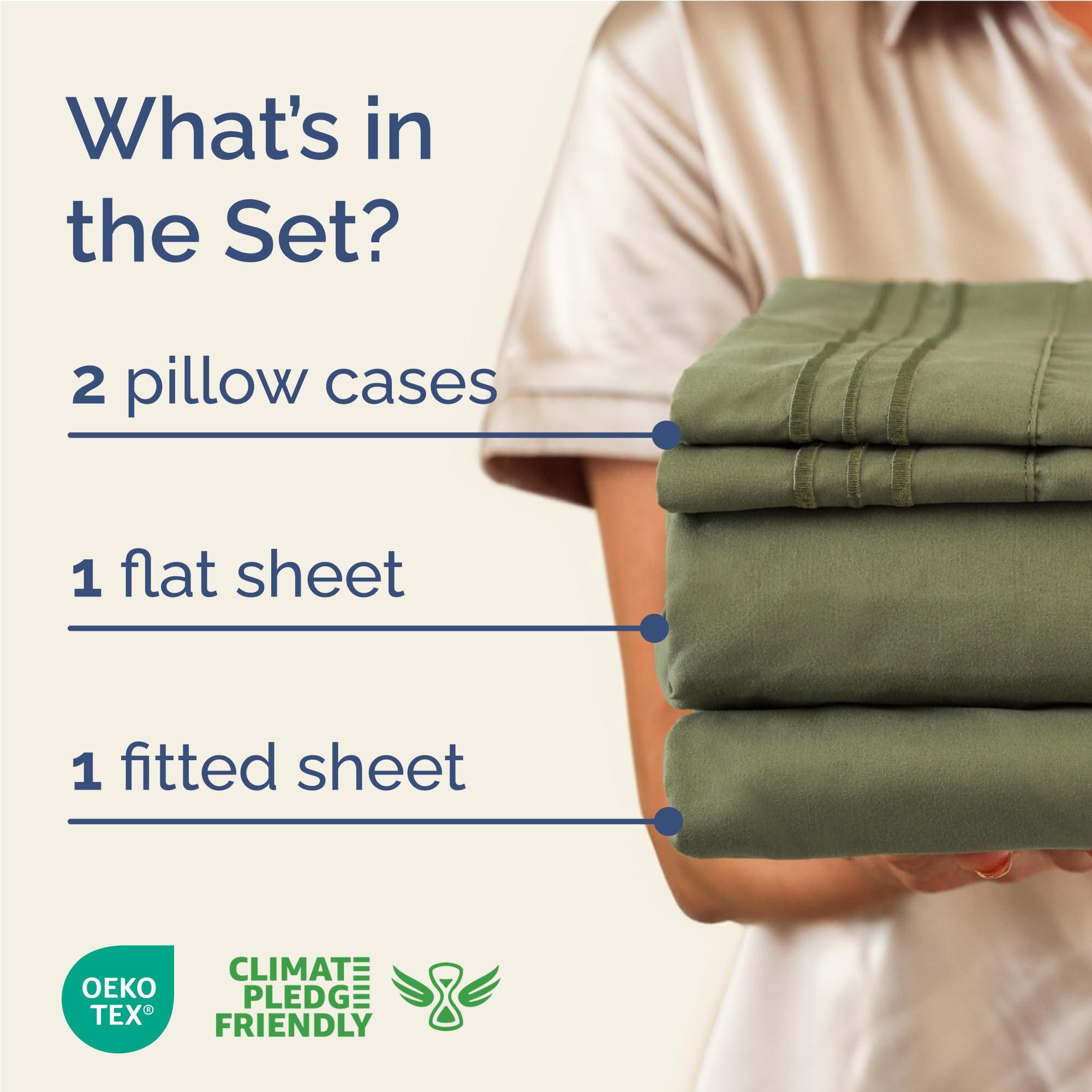 CGK Unlimited détail élastique du drap housse offrant maintien sûr et ajustement confortable