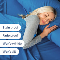 CGK Unlimited drap posé sur matelas épais avec surmatelas pour ajustement parfait
