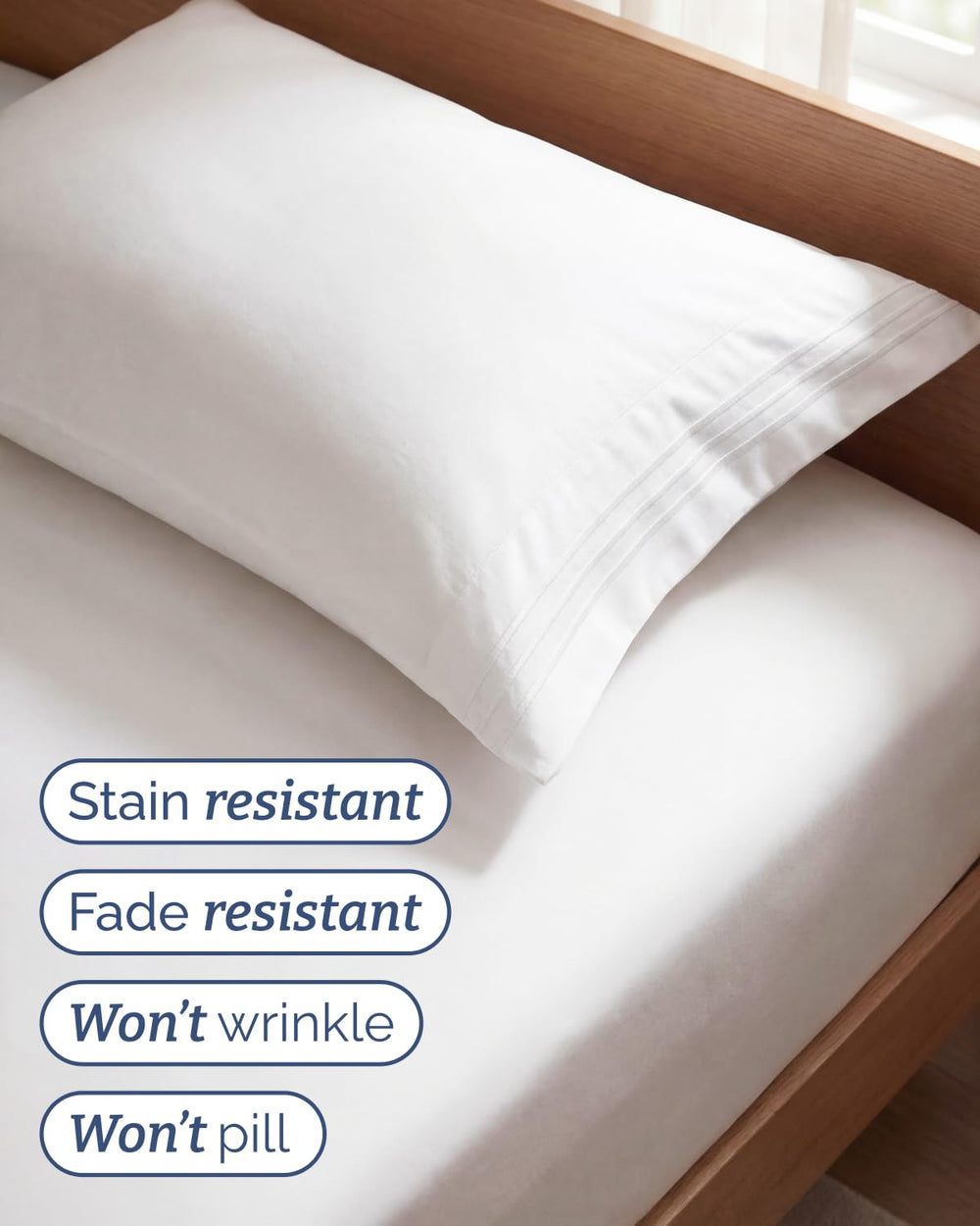 CGK Unlimited drap-housse ajusté sur matelas profond, maintien sans plis