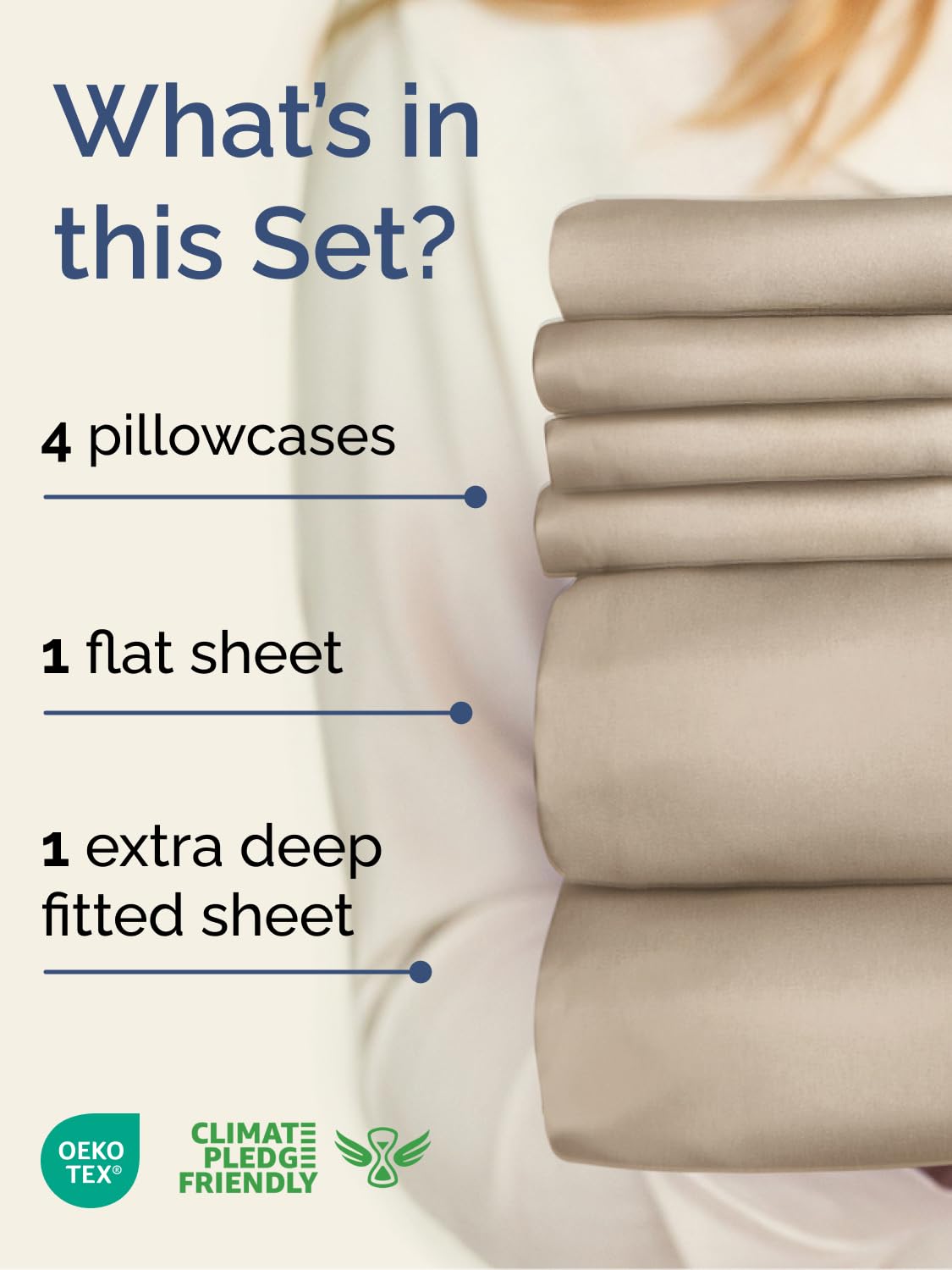 Gros plan microfibre CGK Unlimited montrant texture douce et confort au toucher