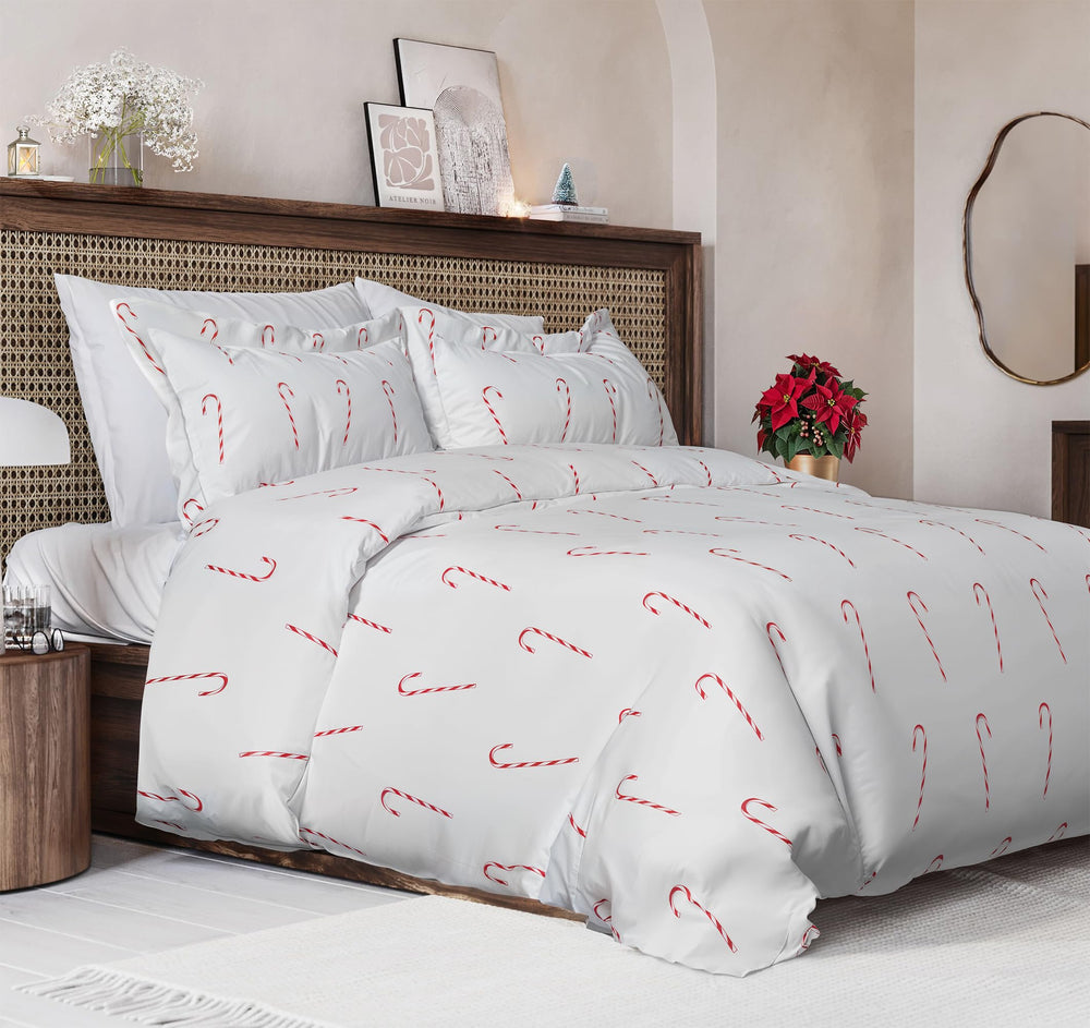 CGK Unlimited face avant de la housse Candy Cane, ajoute une touche festive