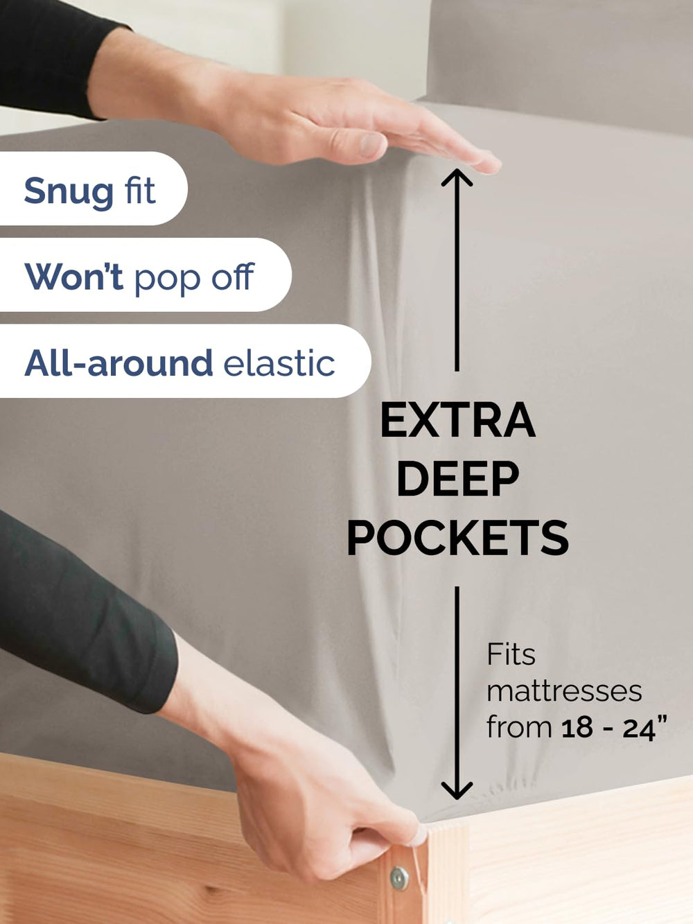 CGK Unlimited gros plan microfibre douceur visible et confort léger
