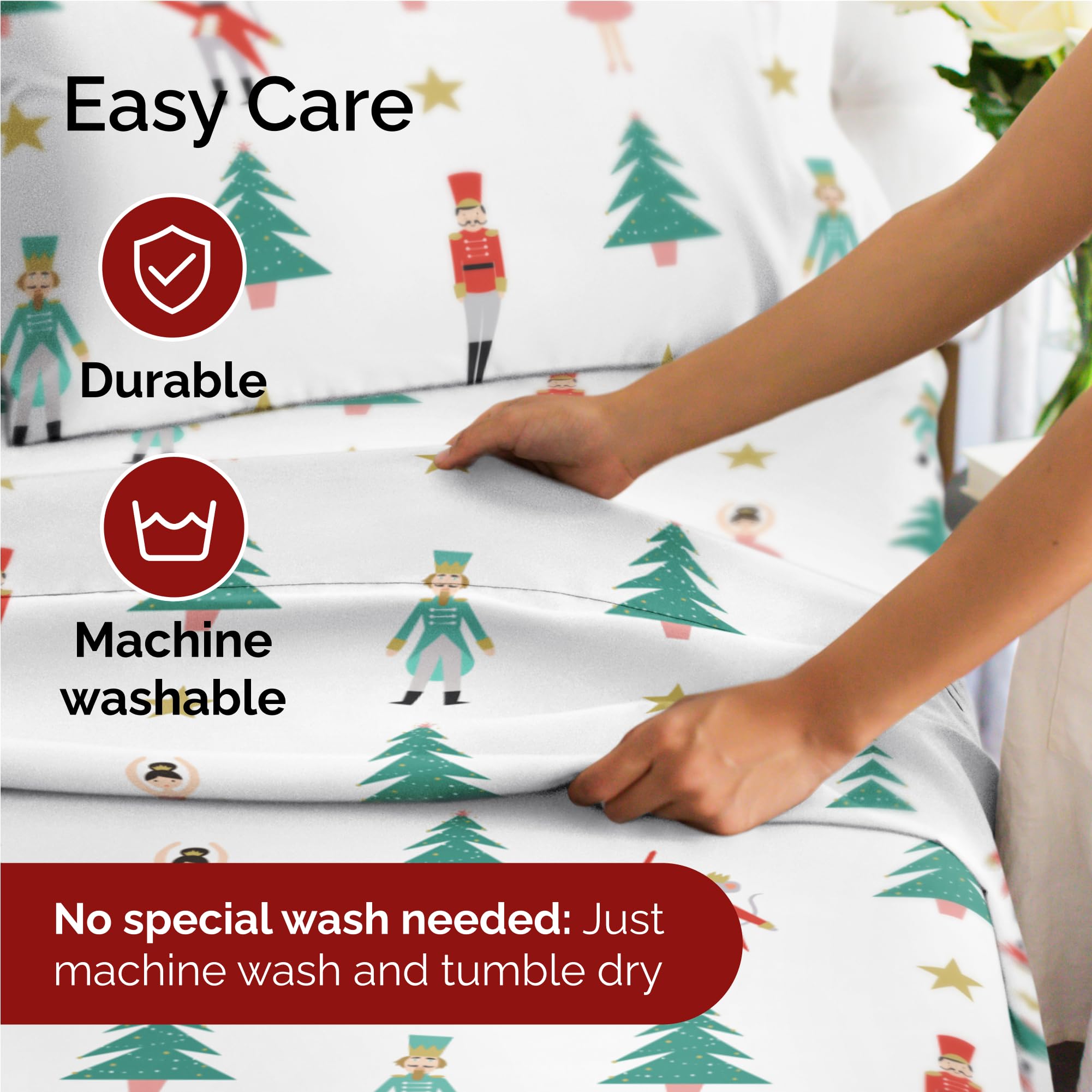 CGK Unlimited mise en scène chambre décor Noël, ajoute une touche festive instantanée