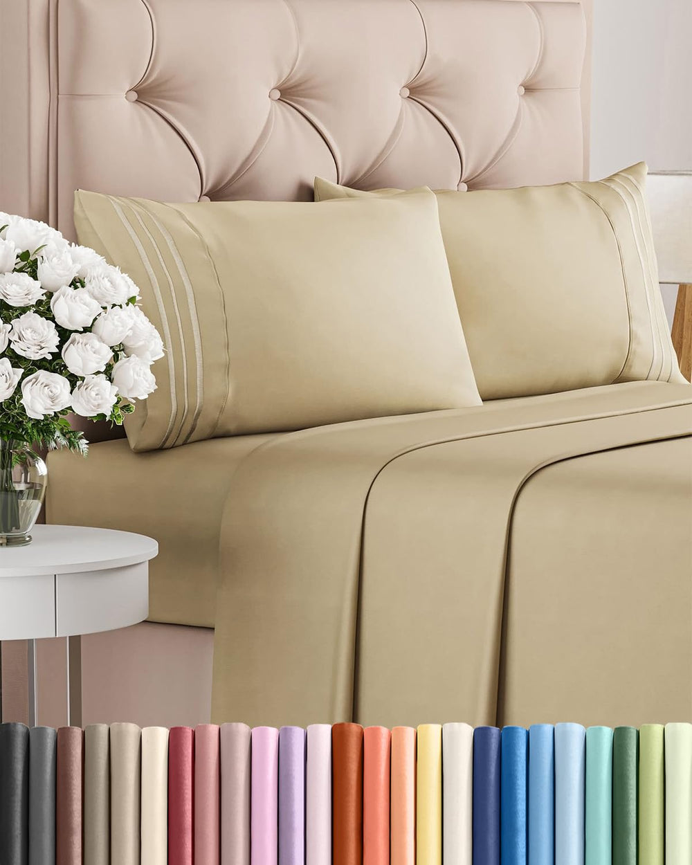 CGK Unlimited parure devanture beige montrant esthétique neutre et confort