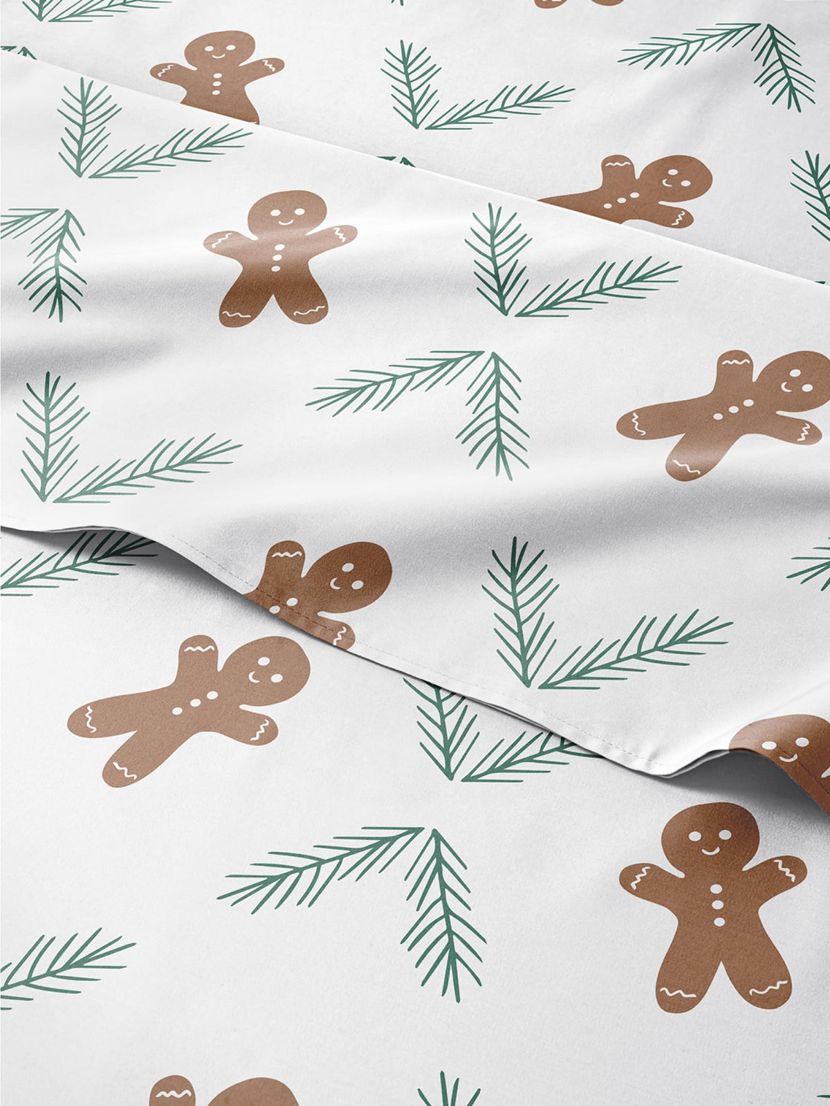 CGK Unlimited vue avant de la parure Gingerbread Cookie montrant le motif festif et l'aspect chaleureux