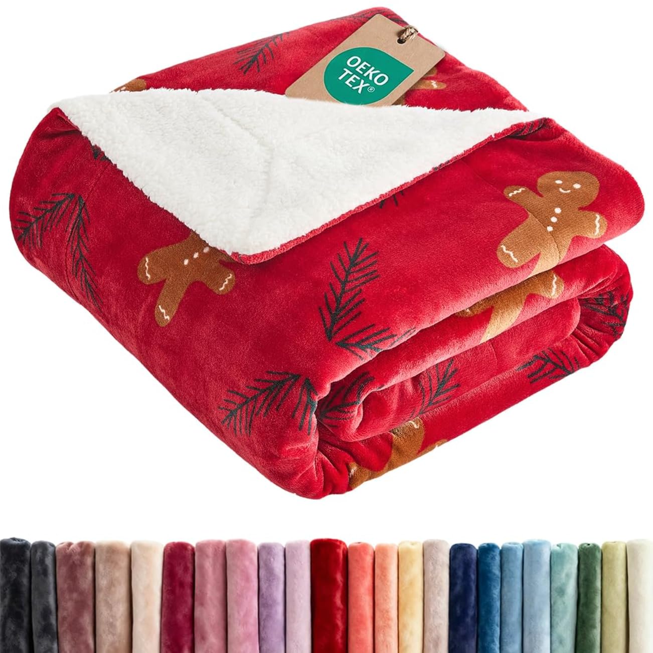 Couverture CGK Unlimited face avant Gingerbread Man apporte charme festif et chaleur