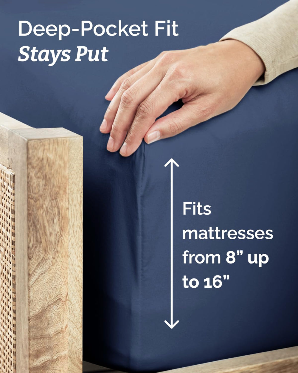 CGK Unlimited gros plan sur la texture microfibre brossée pour douceur perceptible