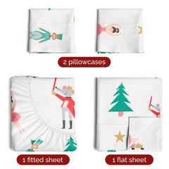 CGK Unlimited gros plan du motif Casse-Noisette montrant détails décoratifs pour fêtes