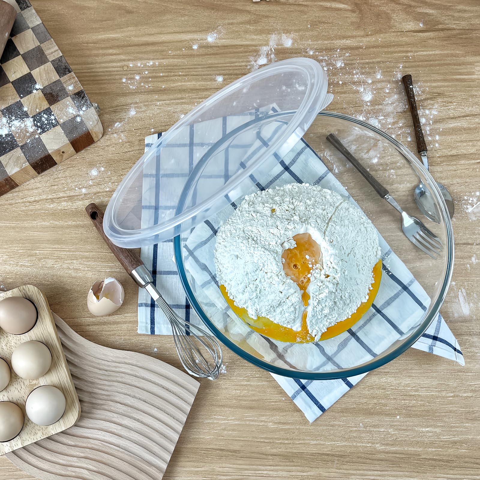 CGNWEEPS gros plan verre borosilicaté montrant finition résistante