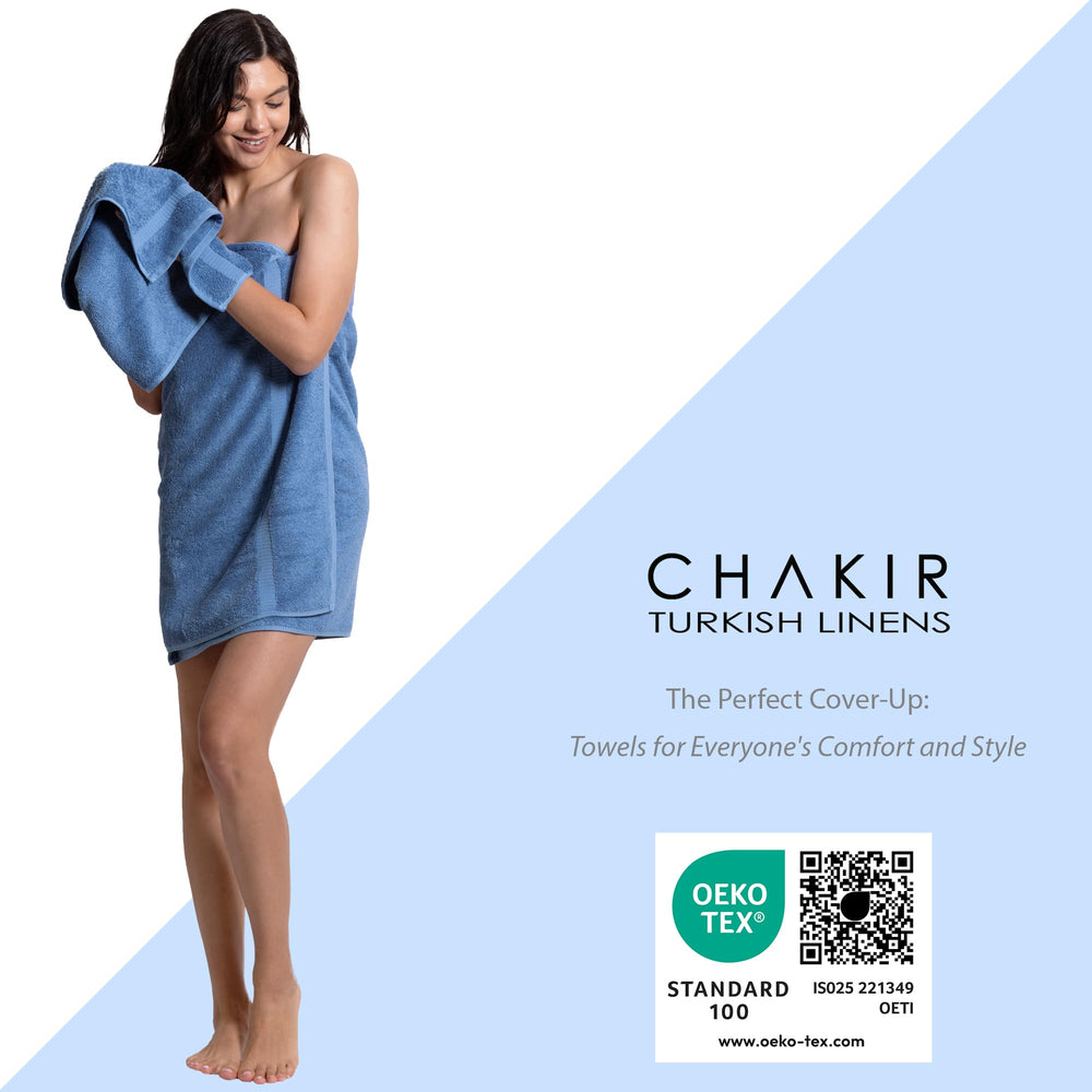 Chakir Turkish Linens pliage et bandeau décoratif, détail soigné pour un aspect professionnel