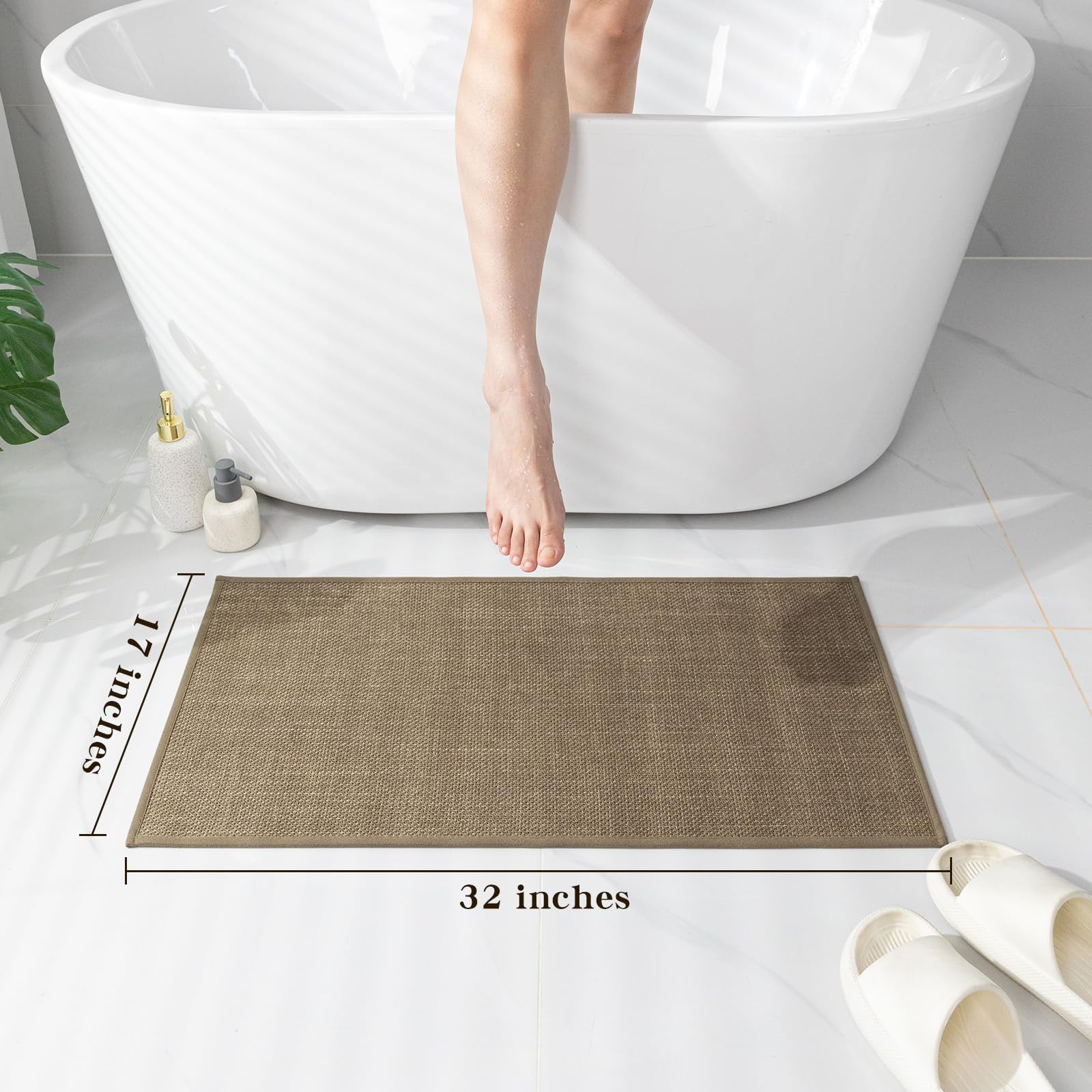 chakme tapis de bain dos antidérapant adhérence sécurisée