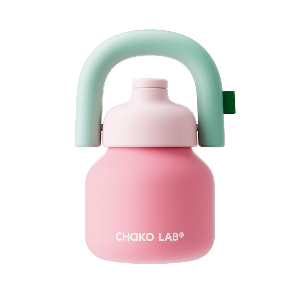 CHAKO LAB vue avant de la bouteille isotherme, maintien longue température