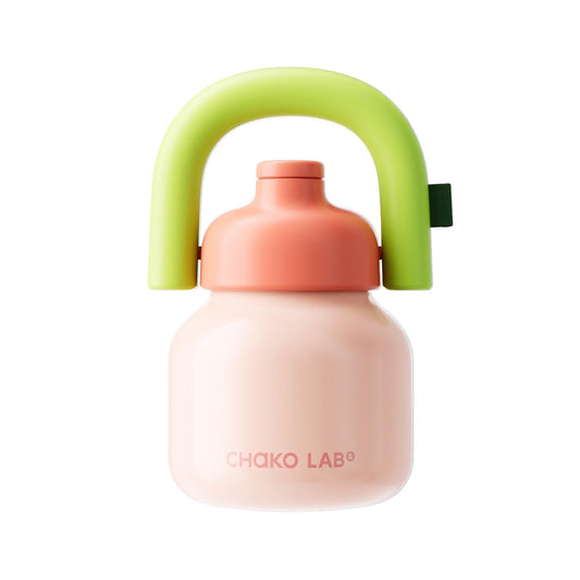 CHAKO LAB gourde face colorée montrant les deux teintes et capacité pratique