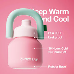 CHAKO LAB gros plan sur la paille en silicone pop-up, nettoyage facile