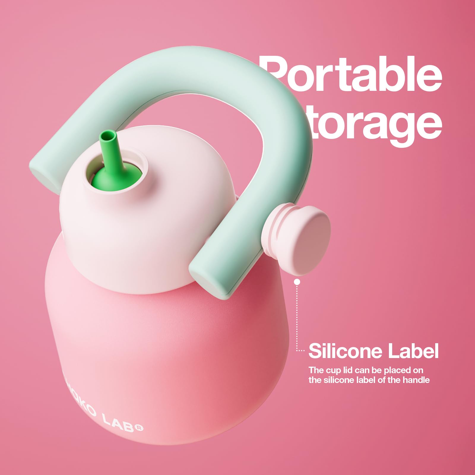 CHAKO LAB poignée ABS robuste, transport sûr d’une main