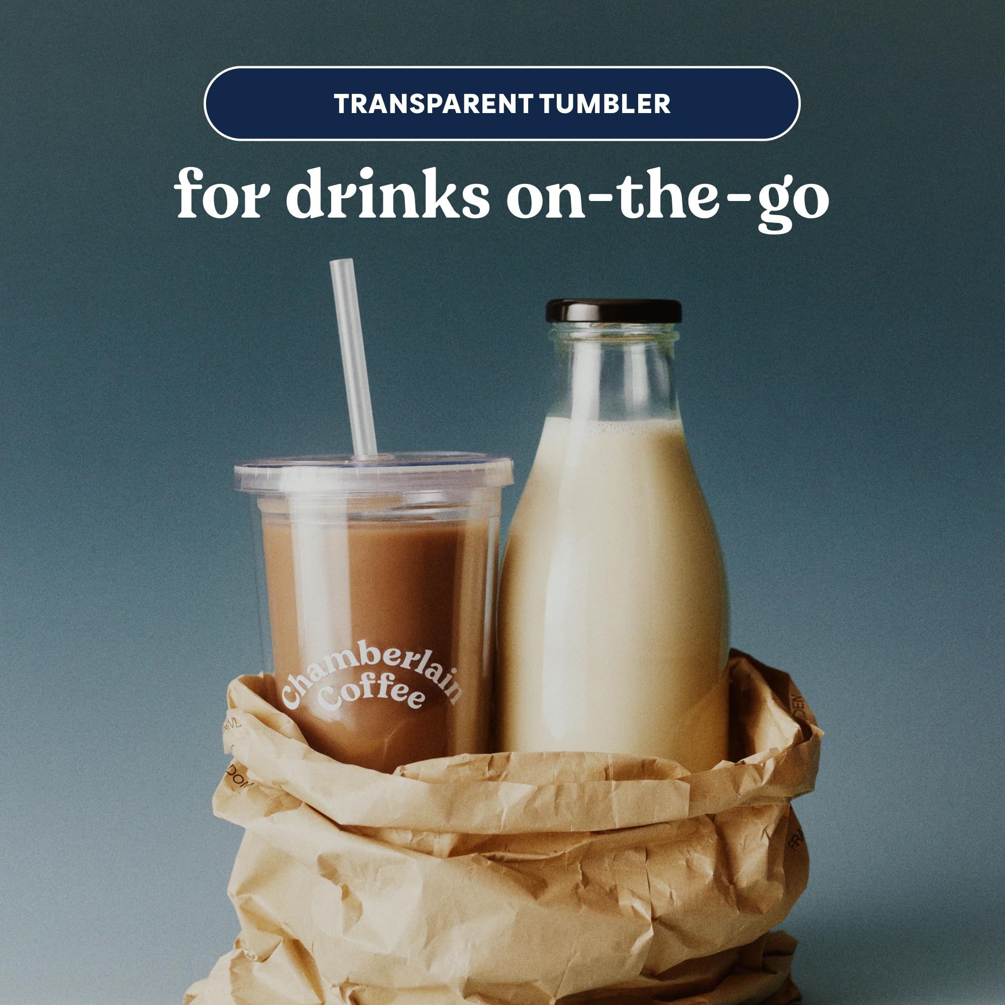Chamberlain Coffee gobelet en usage bureau illustrant confort et praticité