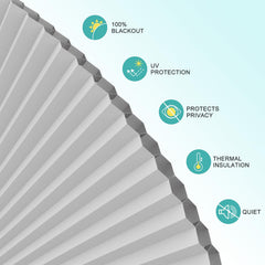 Changshade gros plan sur la texture alvéolaire pour isolation thermique