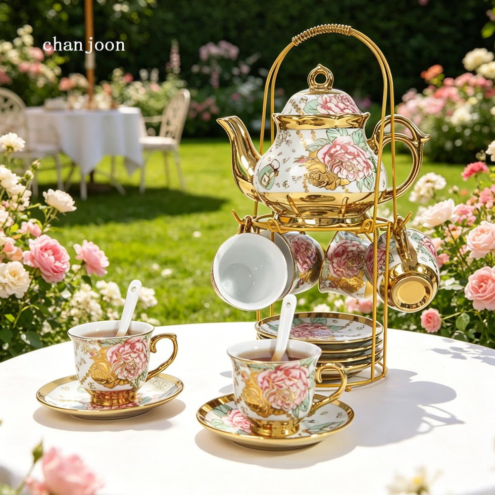 CHANJOON comparaison d'échelle avec mains, taille pratique de la théière