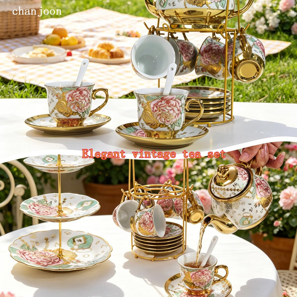 CHANJOON tasse sur plateau en usage, rend la table accueillante