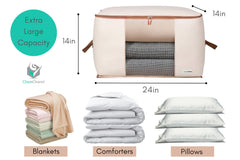 Gros plan tissu en toile Chaos Cleared, texture résistante et lavable