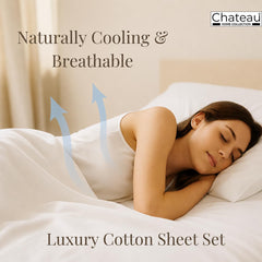 CHATEAU HOME COLLECTION coin du drap housse avec élastique 360° sécurisé