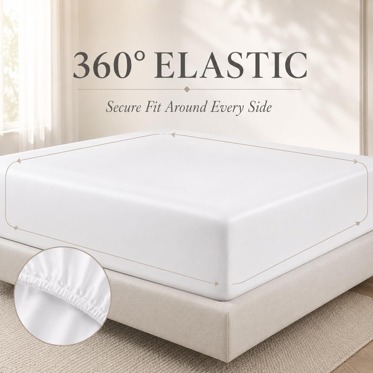 CHATEAU HOME COLLECTION lit fait stylé, confort visuel et finition soignée