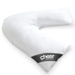 Cheer Collection vue avant de l'oreiller V offrant maintien corporel confortable