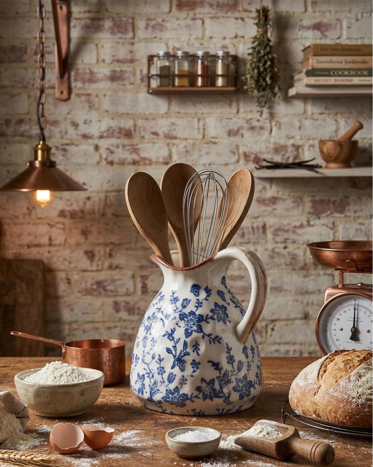 CheeryStow vase utilisé comme pot pour ustensiles, gain d'organisation