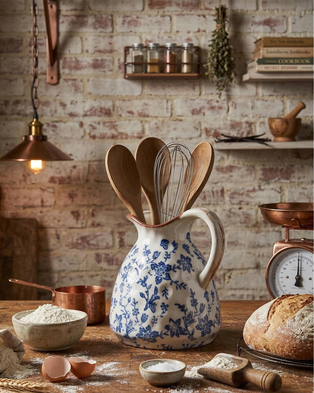 CheeryStow vase utilisé comme pot pour ustensiles, gain d'organisation