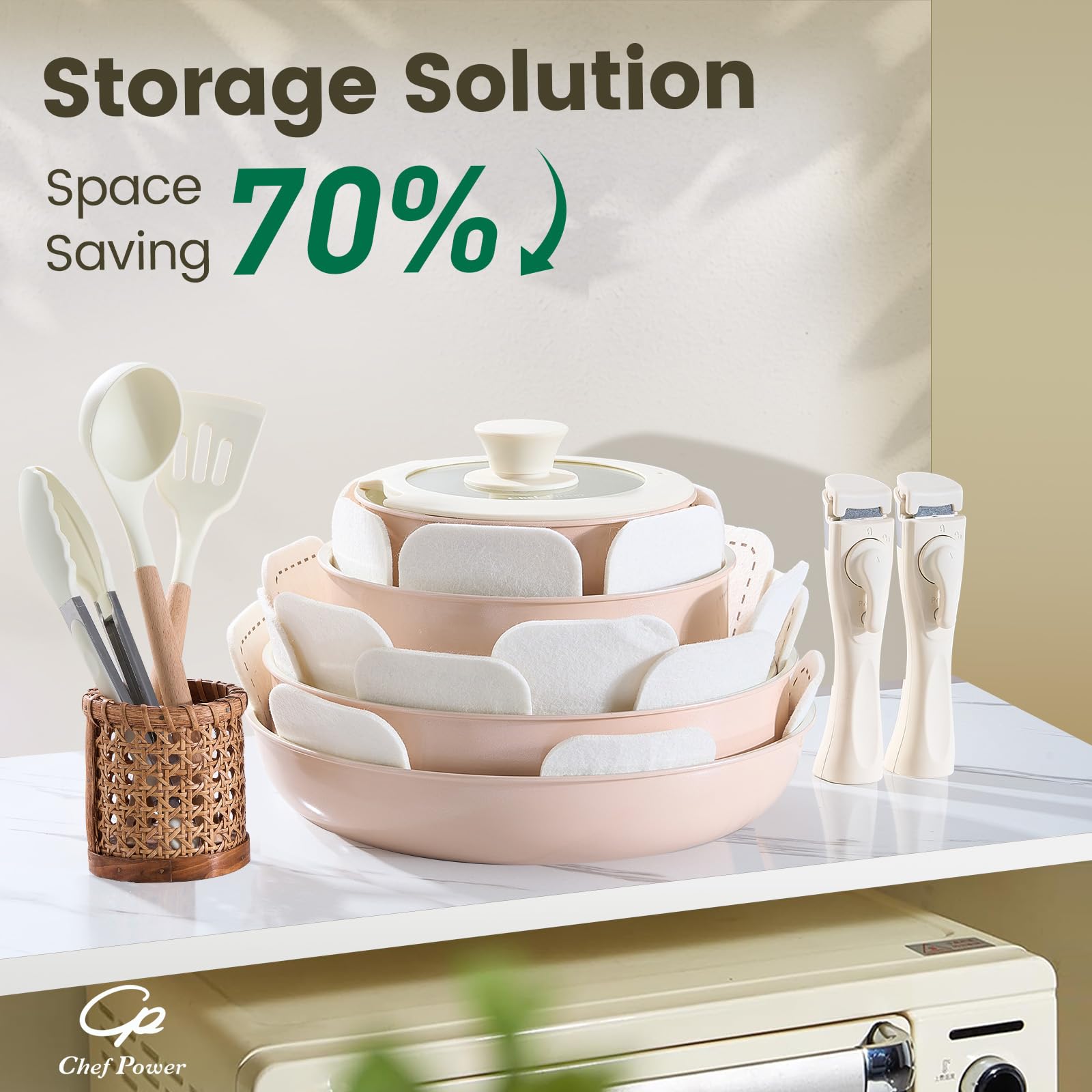Chef Power plat et couvercles dans lave-vaisselle pour nettoyage facilité