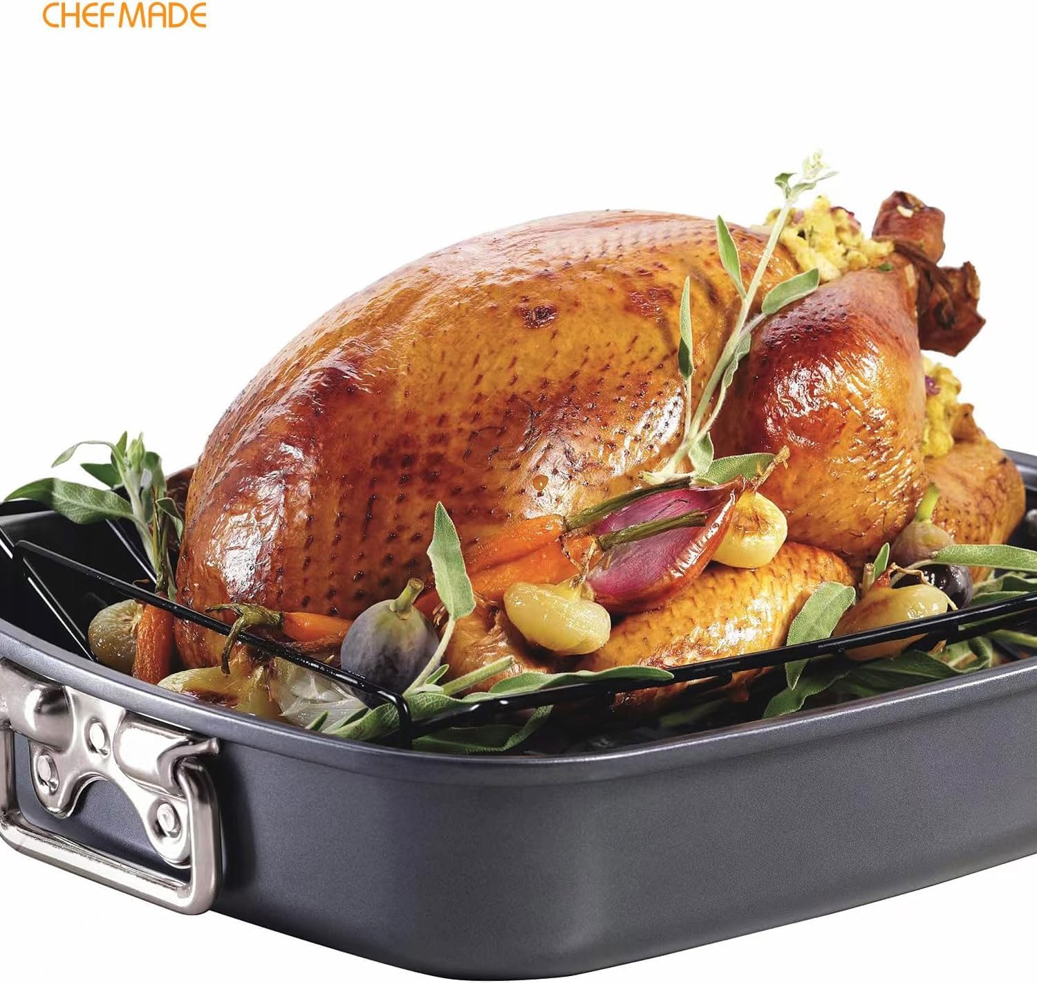 CHEFMADE plat rangé montrant encombrement réduit et rangement pratique