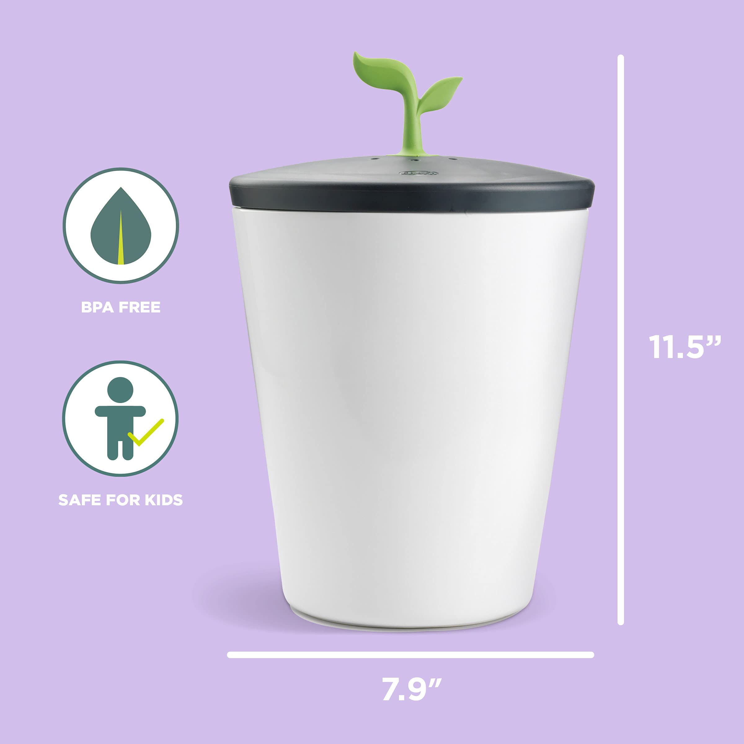 Chef'n EcoCrock ensemble avec filtres de rechange, prêt à l'emploi durable