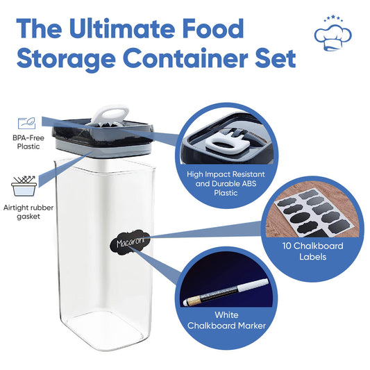 Chef's Path gros plan couvercle verrou ABS durable garantissant étanchéité