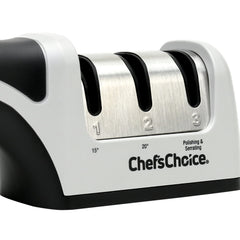 Chef'sChoice poignée Soft Touch offrant une prise sûre et confort pendant l'usage