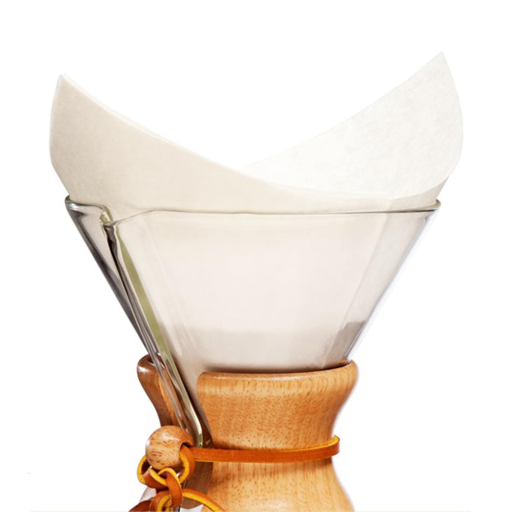 Chemex boîte avant montrant le packaging et l'avantage d'un grand stock