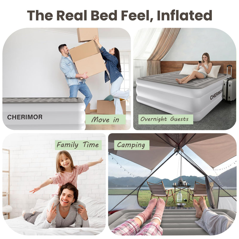 CHERIMOR matelas en usage par un couple illustrant stabilité