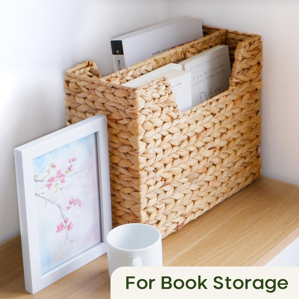 Chi An Home vue intérieure deux compartiments pour organiser magazines