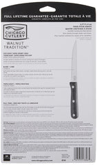 Chicago Cutlery profil de la lame montrant coupe précise et durabilité pratique
