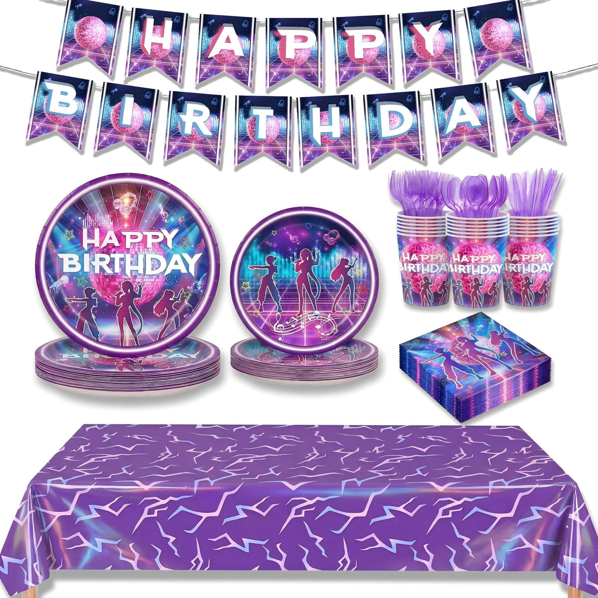 CHICMOSS face de la boîte et bannière présentant un thème KPop vibrant