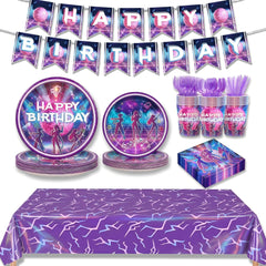 CHICMOSS face de la boîte et bannière présentant un thème KPop vibrant