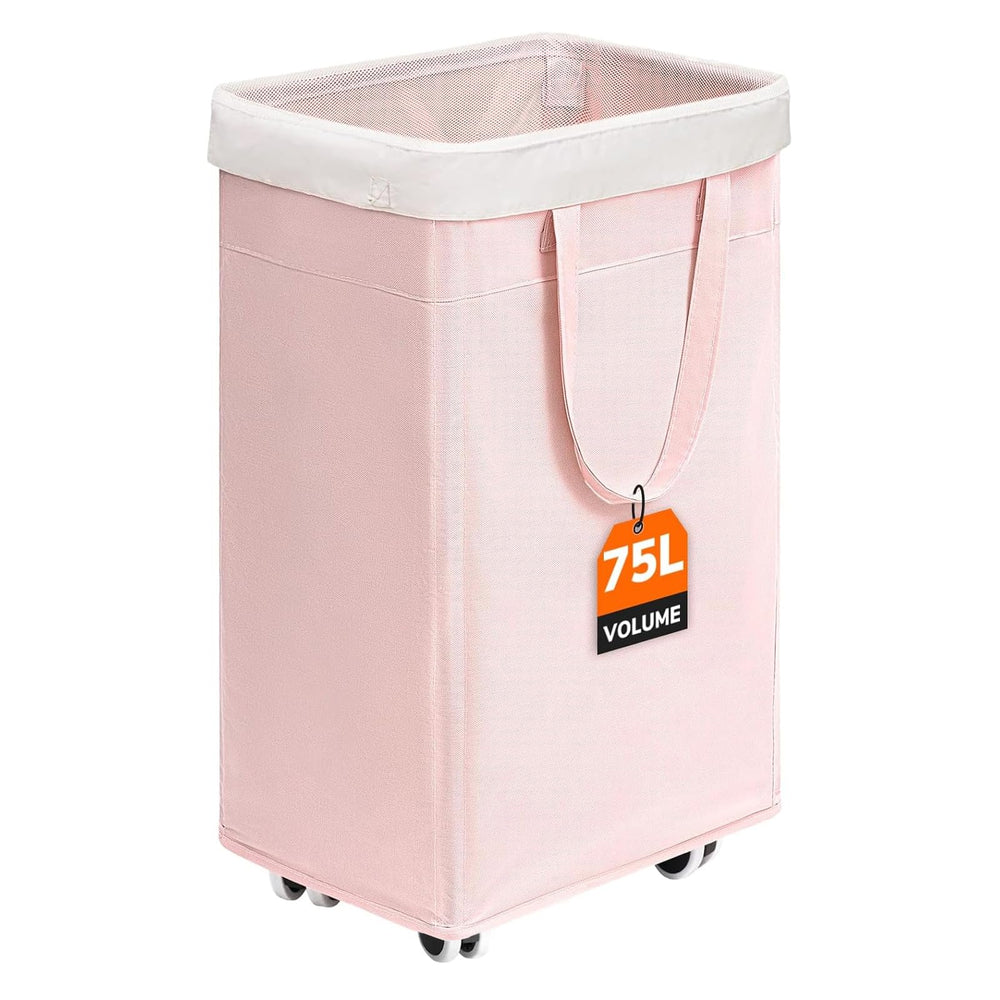 CHICVITA vue avant du panier rose montrant capacité et design pratique